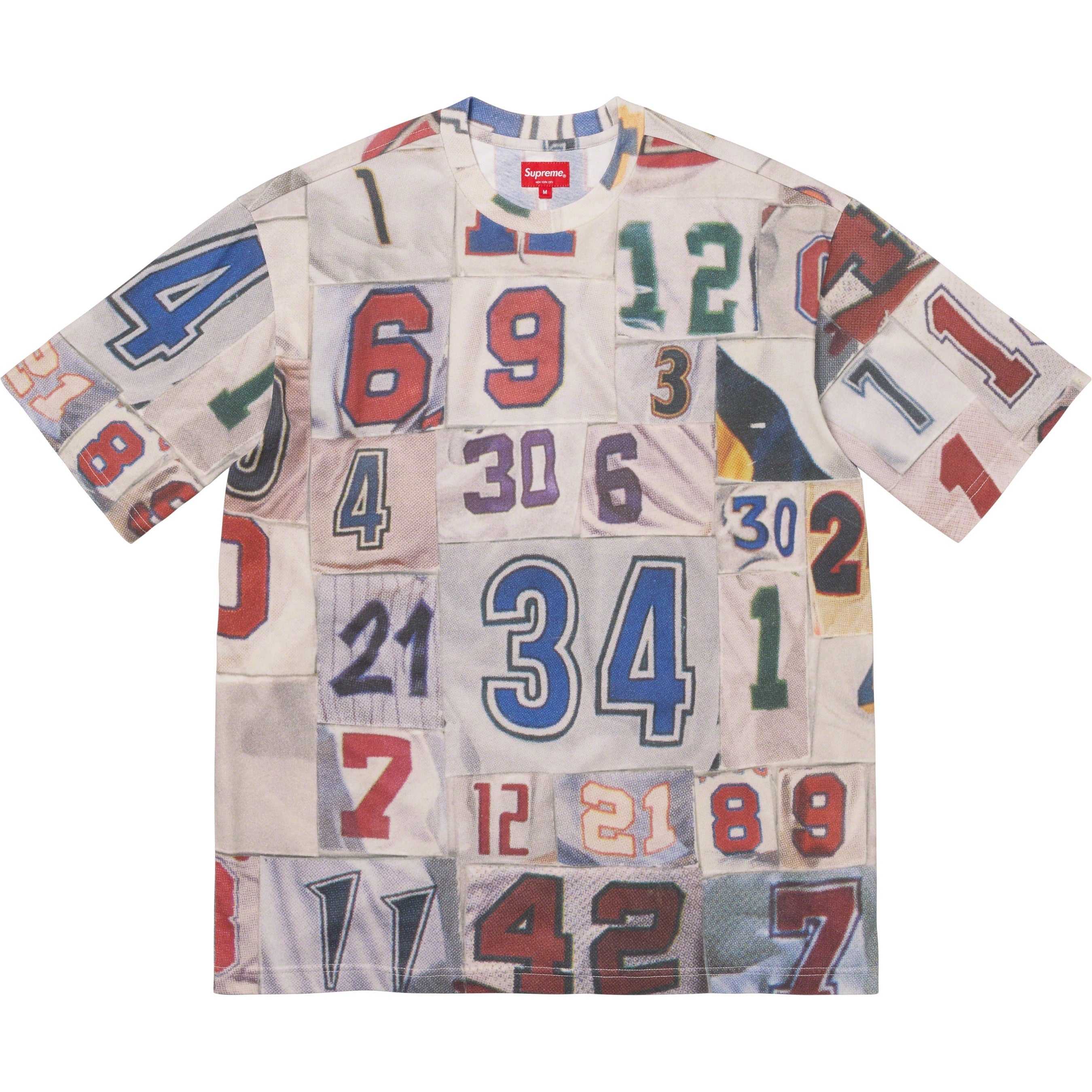 Jersey Collage S/S Top view 8